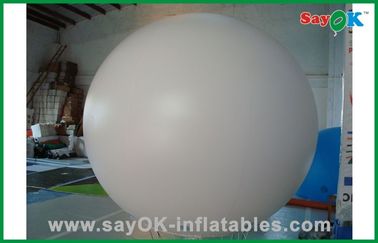 Ballons géants commerciaux d'hélium ballon gonflable blanc de couleur de beau