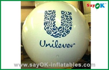 Ignifugez le blanc personnalisé de PVC de ballon d'hélium pour la publicité