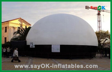 Dôme gonflable extérieur de planétarium pour l'école, grande tente gonflable