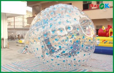 Boule humaine gonflable gonflable de location de hamster de taille des jeux 1.0mm TPU de sports de jeux gonflables