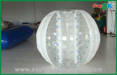 Boule de butoir de vente chaude gonflable de corps gonflable de la bulle 0.6mm PVC/TPU 2.3x1.6m de jeux de plein air pour le jeu