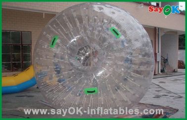 Grand PVC/TPU de pelouse de jeux de boule transparente faite sur commande gonflable de Zorb pour adulte/enfants
