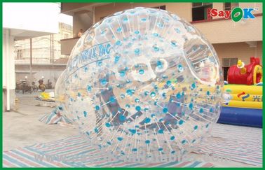 Boule gonflable promotionnelle 2.3x1.6m de Zorb de corps de Gaint de jeux de sports