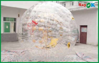 Jeux de partie gonflables pour la boule gonflable de Zorb de bulle géante des adultes 0.7mm TPU/jeux gonflables de sports