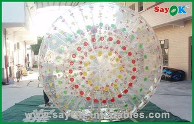 Jeux gonflables pour la boule gonflable de Zorb utilisée par 2.3x1.6m de jeux de sports de parc d'amusement d'enfants d'adultes