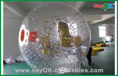 Boule de butoir gonflable commerciale pour la promenade claire durable d'adultes sur la boule de l'eau