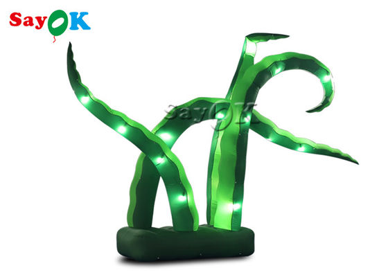 décor gonflable de Halloween de tentacules de jambe de poulpe de Noël de 7m