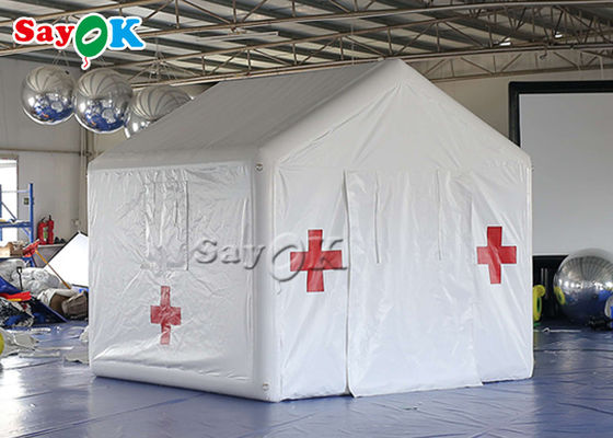 Tente gonflable mobile du secours 3x3mH de tente d'hôpital de campagne pour le champ militaire
