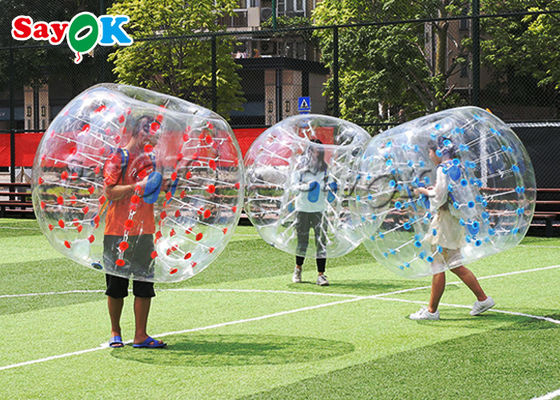 Jeux gonflables pour la boule gonflable humaine claire de bulle de corps d'adultes pour Team Building Sports Game