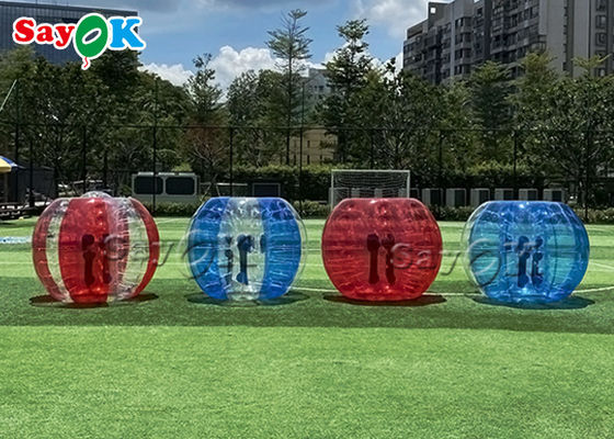 Boule de butoir gonflable de PVC des jeux gonflables 1.8m du football pour l'activité en plein air d'enfant d'adultes