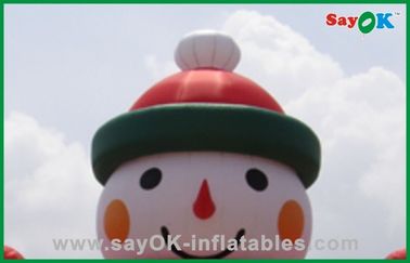 Taille gonflable de la décoration 5m de Noël de bonhomme de neige de Santa de Noël