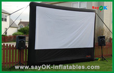Cinéma gonflable fort d'écran gonflable de film pour la publicité faite sur commande Inflatables d'utilisation de famille