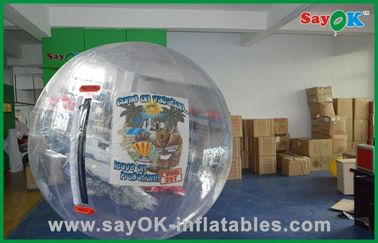 Amusement géant d'été de PVC de la boule 1.0mm de Zorb de corps de jeux gonflables de sports de parc d'Aqua