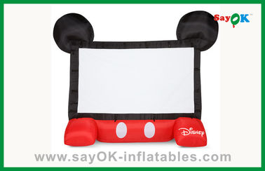 Écran gonflable de projecteur de grand d'écran d'enfants de Disney mobile gonflable drôle gonflable de cinéma