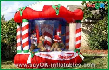Videur gonflable de Chambre de décoration de Noël, produit fait sur commande d'Inflatables