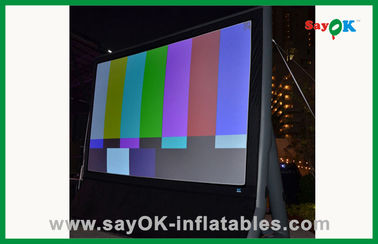 Écran gonflable de cinéma d'air d'écran portatif gonflable portatif extérieur de projecteur