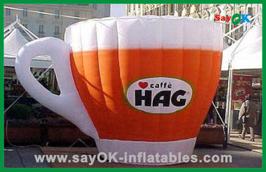Activité promotionnelle Publicité extérieure Coupe à café gonflable à vendre
