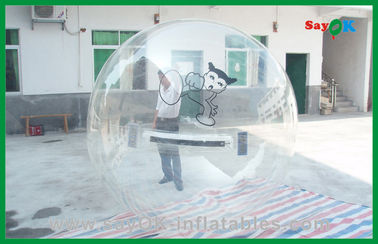 Jouets gonflables transparents de l'eau de boule de flottement, promenade sur la bulle de l'eau