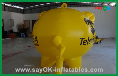 Mascotte gonflable géante jaune publicité personnages de dessins animés gonflable