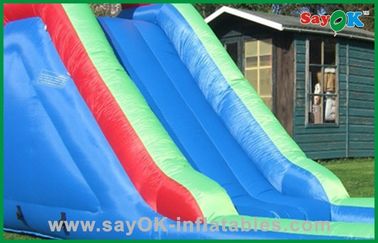 Slip et toboggan gonflables avec piscine Commercial Funny Outdoor Jumper gonflable et toboggan gonflable pour les enfants