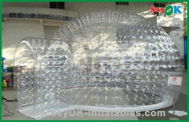 Jouets faits sur commande classés humains de piscine d'eau de jeux gonflables de sports de boule de hamster de Chambre de bulle