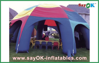 Augmentant l'araignée gonflable de tente d'air de bâche de PVC imperméable pour la tente de publicité faite sur commande campante extérieure de partie de famille