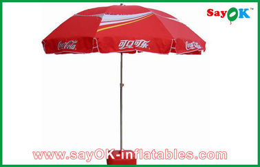 Parapluie de Sun en aluminium campant de tente d'auvent avec les parapluies extérieurs de patio de support pour la publicité