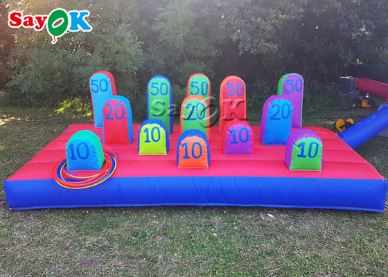 PVC Ring Toss Game With Rings gonflable de jeu de cible