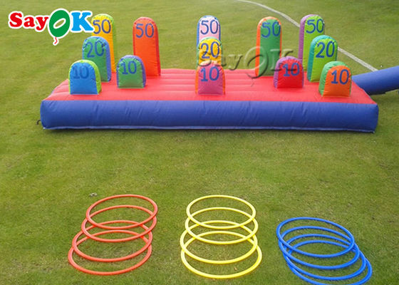 PVC Ring Toss Game With Rings gonflable de jeu de cible