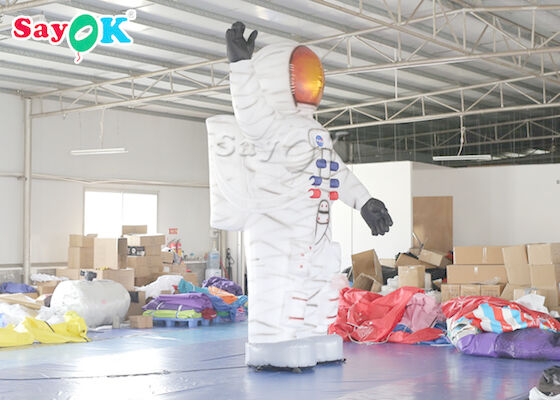 Astronaute gonflable d'astronaute de la publicité géante faite sur commande