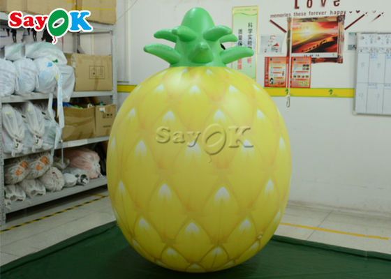 Ballons gonflables accrochants jaunes de fruit d'ananas de 1.5mH 5ft