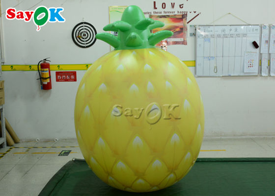Ballons gonflables accrochants jaunes de fruit d'ananas de 1.5mH 5ft