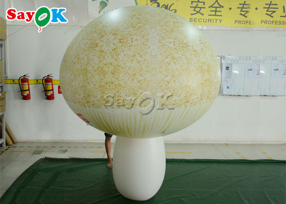 Exposition gonflable ignifuge du champignon 1.5mH en démonstration