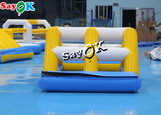 Jouets de trampoline à eau 3x2x1mH Petits jouets à eau gonflables Parcours d'obstacles Sport Arc de pont