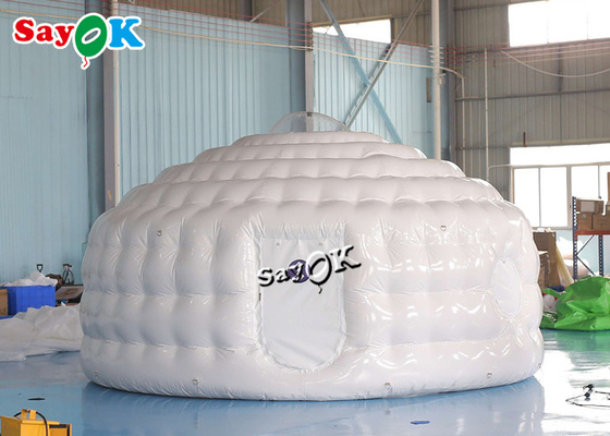 Tente gonflable de Yurt de tente du dôme 4.6m de dôme extérieur 15ft hermétique gonflable de partie