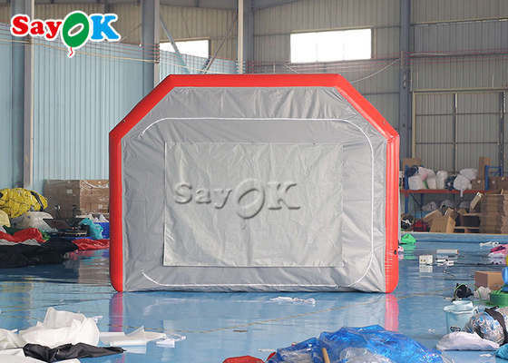 Peinture gonflable de voiture de cabine de jet d'explosion de Grey Airtight Inflatable Air Tent de tente de travail