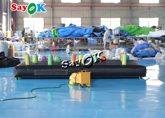 Jeux gonflables de Ring Toss Hoopla Inflatable Sports d'adultes d'enfants de jeux de plein air 4x2m 13x6.6ft