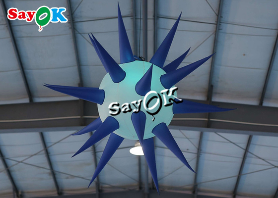 plafond de 1.5m 5ft accrochant l'étoile menée gonflable pour la décoration d'événement de partie d'étape de club