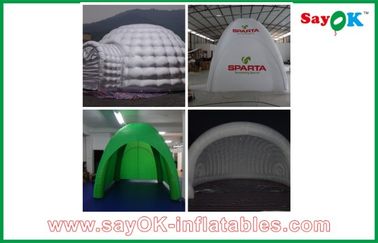 tissu extérieur d'Oxford de tente gonflable de travail ou chapiteaux gonflables campants blancs de tentes de PVC à vendre