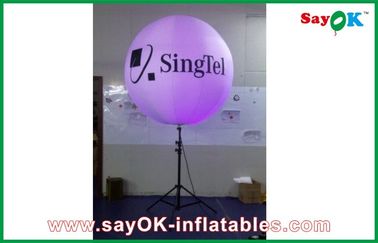 La publicité du ballon gonflable de support de décoration d'éclairage avec le trépied, ballon gonflable de trépied d'éclairage