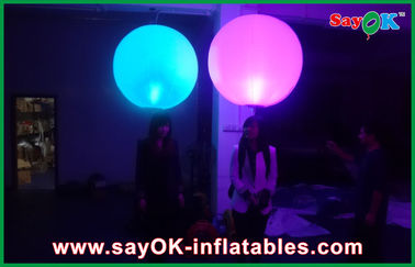 Boule gonflable de sac à dos de la publicité LED avec l'impression de logo