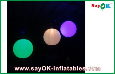 ballon mené gonflable de décoration gonflable d'éclairage de 1m pour la partie