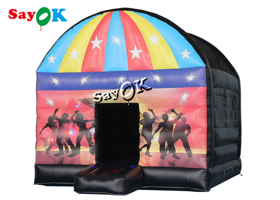 Chambre gonflable de rebond du meilleur de la tente 5m 16.5ft dôme gonflable de disco avec la lumière de disco