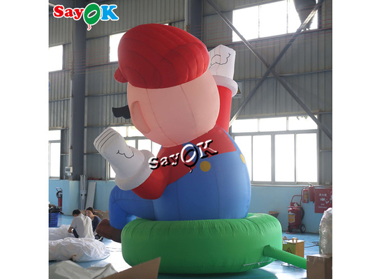 géant Oxford Mario For Festival Decoration superbe gonflable de 4m 13ft