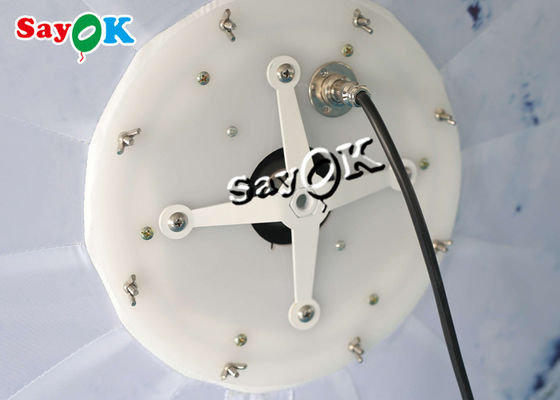 modèle gonflable With Led Lighting de globe de la terre de géant de 2m