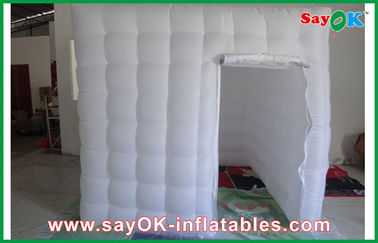 Tissu fort gonflable Photobooth, grande cabine gonflable du studio 2.4m Quadrate Oxford de photo de photo