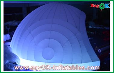 Tente gonflable d'air de l'événement LED avec le tissu d'Oxford/tente gonflable adaptée aux besoins du client de tente de tente gonflable gonflable d'igloo grande