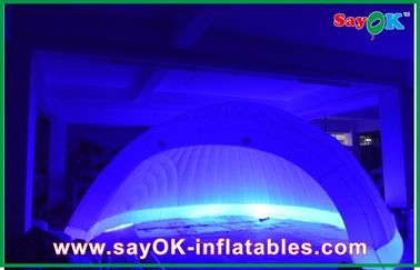 Tente gonflable d'air de l'événement LED avec le tissu d'Oxford/tente gonflable adaptée aux besoins du client de tente de tente gonflable gonflable d'igloo grande