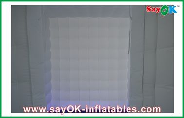 cabine forte blanche de photo de tissu d'Oxford de taille de 2.6m avec la lumière de LED