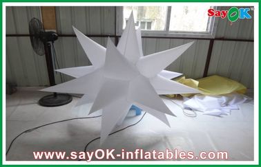 étoile gonflable de allumage menée gonflable Decoratiom de décoration de diamètre de 1.5m